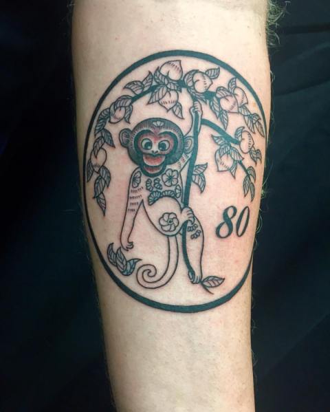 clareketontattoos_wip_yearofthemonkey_tattoo
