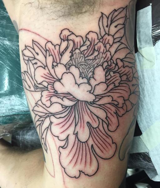 clareketontattoo_peony_tattoo_flower