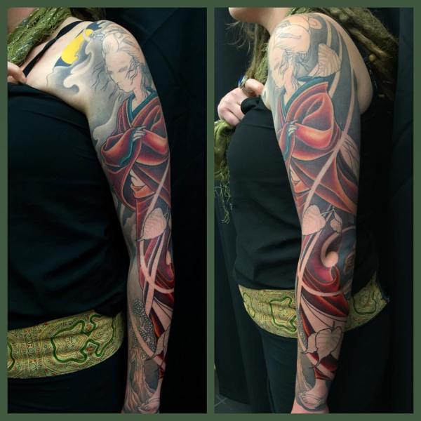 clareketontattoos_wip_geishatattoo_sleeve