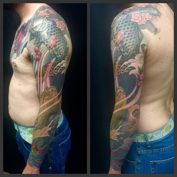 clareketontattoos_cherryblossom_orientaltattoo_koi_melbourne