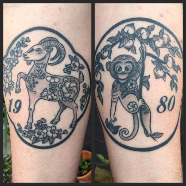 clareketontattoos_goattattoo_monkeytattoo_melbourne