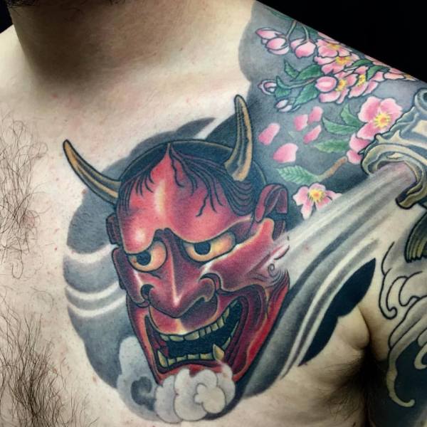 clareketontattoos_hannyamask_chesttattoo